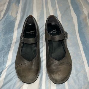 Dansko Fawna Leather Mary Jane Shoes